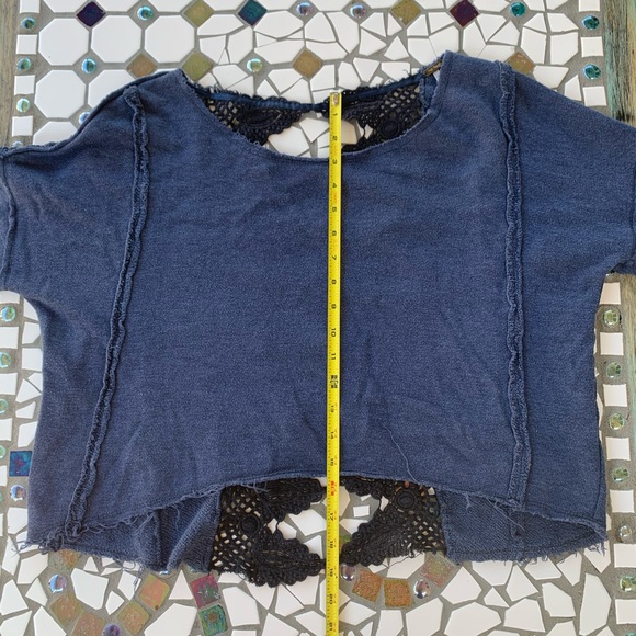 🌿BLUE Free People Sweater🌿 - Picture 5 of 7